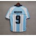 Argentina 2001 Home White&Blue Soccer Jersey